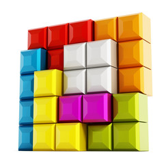 Obraz premium Colorful blocks