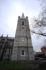 Fototapeta na wymiar Minot-Turm - St. Patrick’s Cathedral (Dublin)