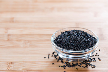 Portion of black Sesame