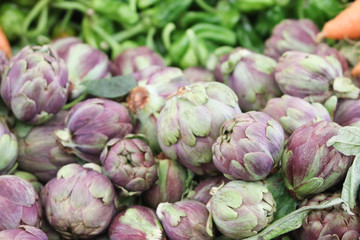 Artischocken auf dem Markt