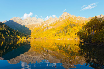 Mountain lake, Caucasian National Park