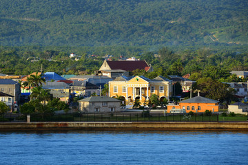 Fototapeta na wymiar Falmouth CourtHouse, Jamaica