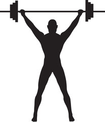 Weightlifter Silhouette