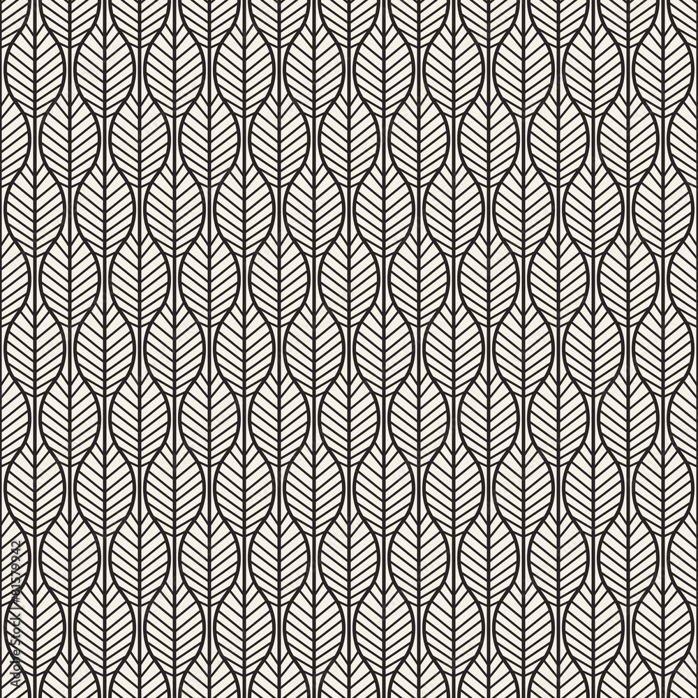 Wall mural universal different vector seamless pattern