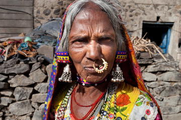 India-Lambani-woman-6502 - obrazy, fototapety, plakaty