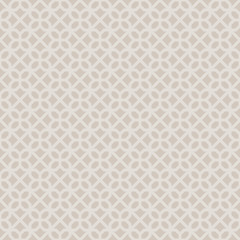 Fototapeta premium Abstract Decorative Geometric Light Gold & Beige Pattern