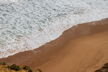 the beach