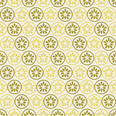 Fototapeta premium circle with flower