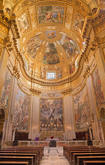 Fototapeta na wymiar Rome - church Basilica di Sant Andrea della Valle.