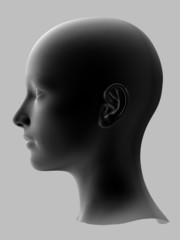 woman head