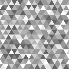 Geometric Seamless  Abstract Pattern with Triangles