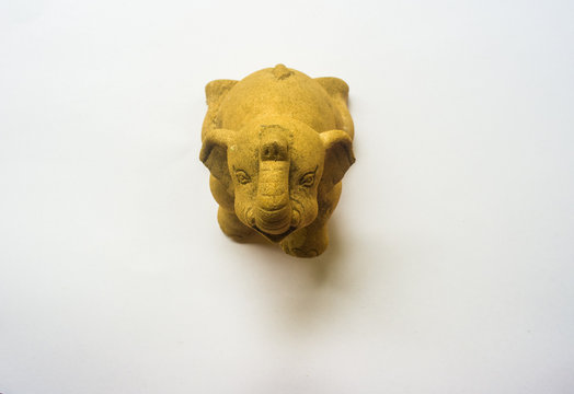 Baby elephant statue