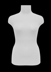 Изолированный Манекен Портной Шить Силуэт