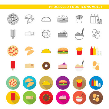 Processed food icons 001.