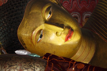 Buddha statue in Dambulla, Sri Lanka