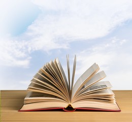 Learning. Magic book
