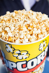 Popcorn Bucket At Cinema