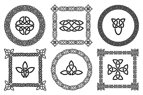Celtic knots frames