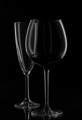 Пустой бокал для напитков