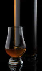 Whisky in a glass