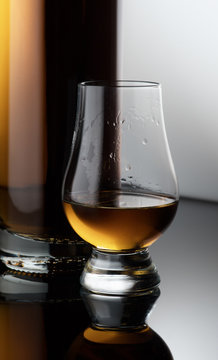 Whisky in a glass