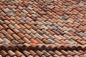 Roofing tile at Galle, Sri Lanka