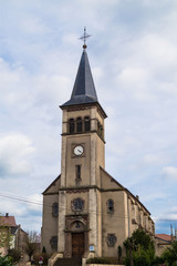 Fototapeta na wymiar Kirche in Remeling