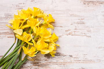 Bukiet wiosennych kwiatów - obrazy, fototapety, plakaty