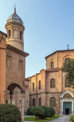 Fototapeta na wymiar Basilica of San Vitale, Ravenna, Italy