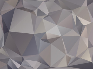 Obraz premium abstract triangular graphite gray brown background