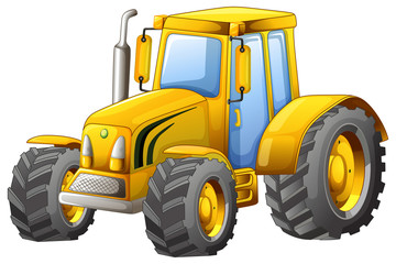 Fototapeta premium Tractor