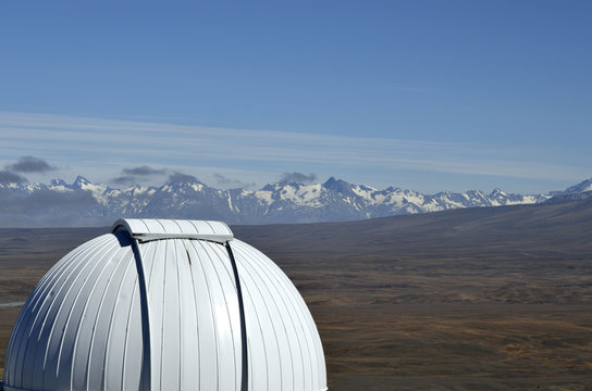 Mount John University Observatory Dome.