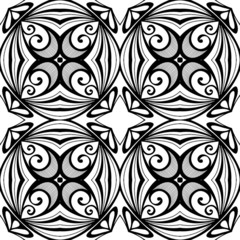 Seamless Vintage Lace Pattern (Vector)