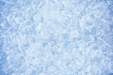 crushed ice in front of the white background