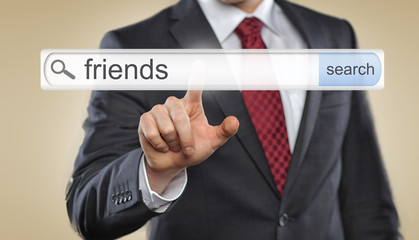 Searching for friends