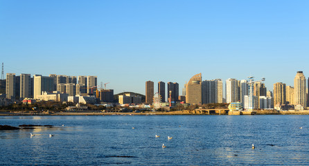 Obraz premium Dalian, China panorama