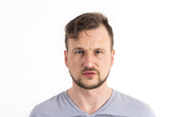 Obraz premium Bearded man