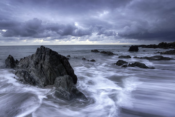 Grey Skies on the Cornish Coast