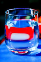 Glass of water