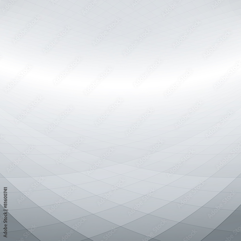 Aufkleber Abstract perspective background with warped squares