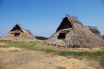竪穴住居跡の公園