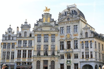 Fototapeta na wymiar grand place de Bruxelles