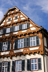 half-timbered houses in germany