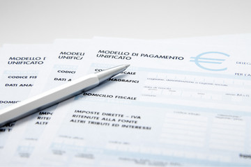 Italian tax form