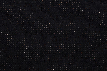 Black fabric texture