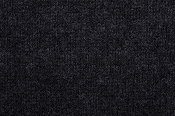 Fototapeta premium Black wool texture