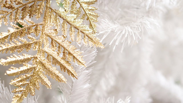 gold and white elements background christmas