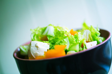 vegetable green salad
