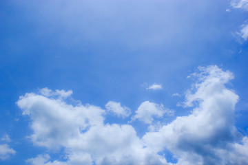 Naklejka premium Blue sky