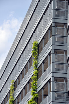 Parkhaus - Geb&auml;udefront.